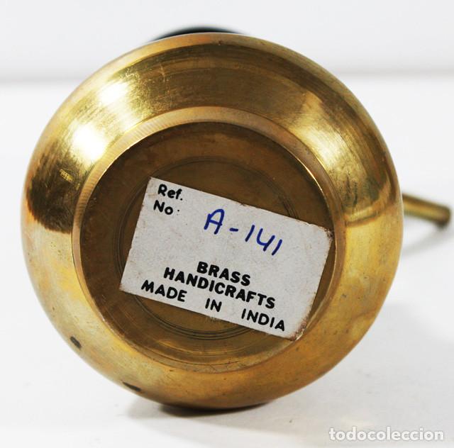 Coleccionismo: CACHIMBA DE BRONCE 16 CM ALTO - Foto 4