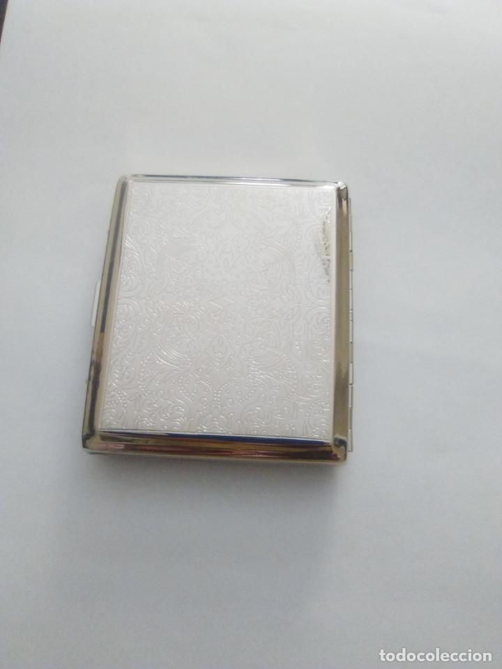 Coleccionismo: Pitillera metalica - Foto 2