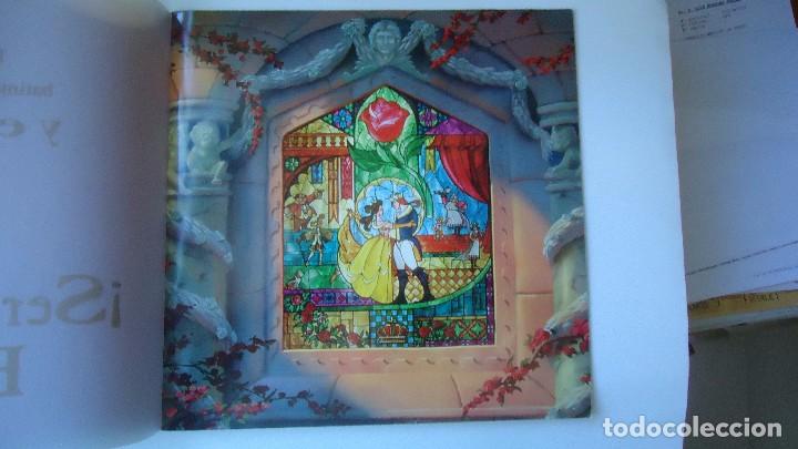 Coleccionismo: CAT&Aacute;LOGO DISNEY DE LA PEL&Iacute;CULA, LA BELLA Y LA BESTIA. 14 PAGINAS, A DOBLE CARA MIDE. 28X28