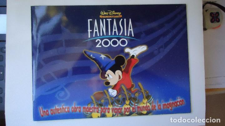 Coleccionismo: CAT&Aacute;LOGO ORIGINAL DISNEY DE LA PEL&Iacute;CULA, FANTASIA 2000, Y 10 PEL&Iacute;CULAS M&Aacute;S. VER FOTOS.