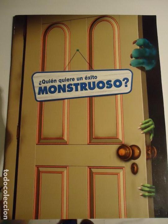 Coleccionismo: CATALOGO DISNEY DE LAS PEL&Iacute;CULAS, MONSTRUOS S.A. Y PETER PAN. CON 20 PAGINAS A DOBLE CARA.