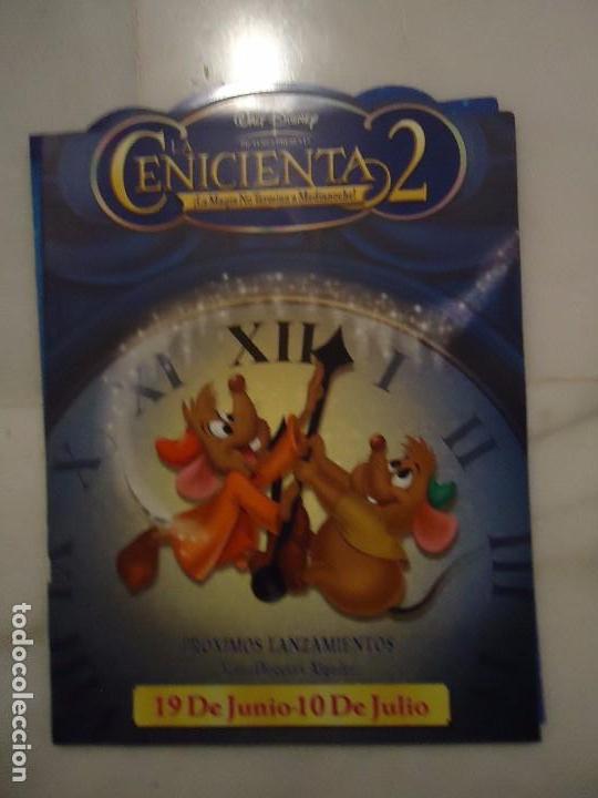 Coleccionismo: CATALOGO DISNEY DE LA PEL&Iacute;CULA, LA CENICIENTA 2, Y MUCHAS M&Aacute;S, 9 PAGINAS A DOBLE CARA.
