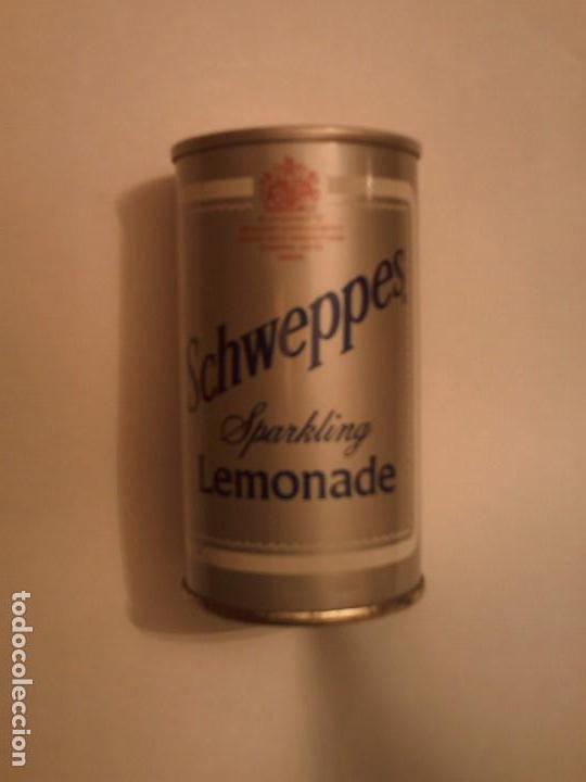 Coleccionismo: Lata antigua schweppes lemonade uk. - Foto 1