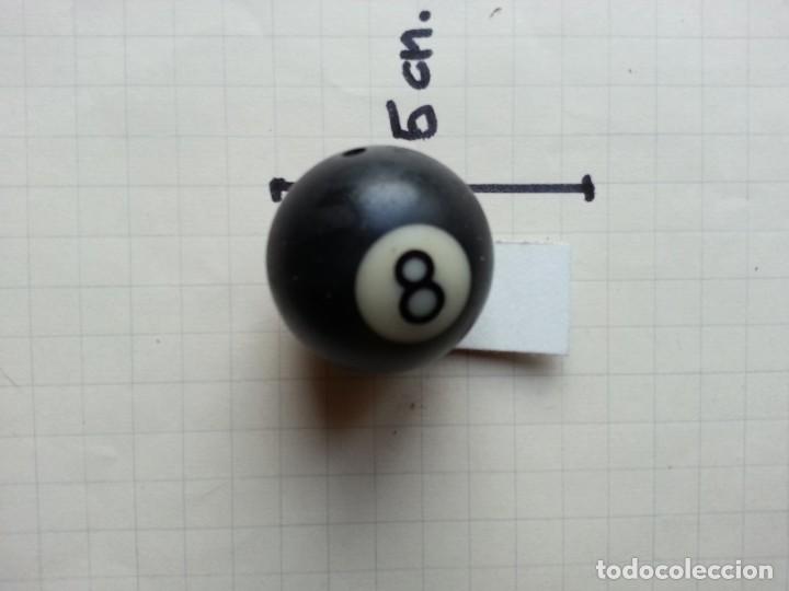 Coleccionismo: BOLA DE BILLAR - 8 - - Foto 1