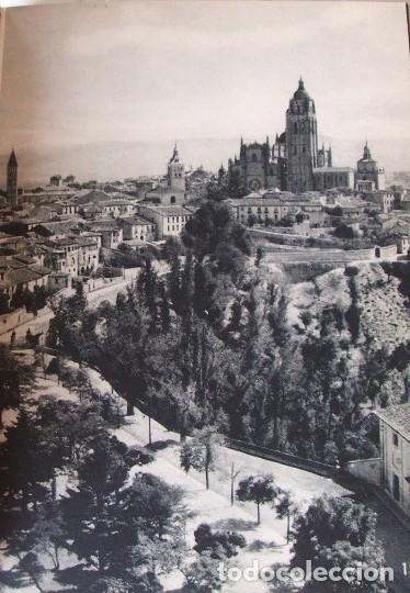 Collectionnisme: SEGOVIA VISTA LAMINA HUECOGRABADO A&Ntilde;OS 40