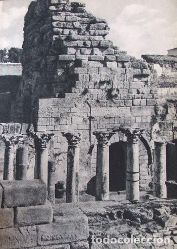 Collectionnisme: MERIDA BADAJOZ TEATRO ROMANO LAMINA HUECOGRABADO A&Ntilde;OS 40