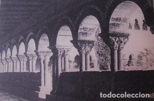 Collectionnisme: SANTO DOMINGO DE SILOS BURGOS CLAUSTRO LAMINA HUECOGRABADO A&Ntilde;OS 40