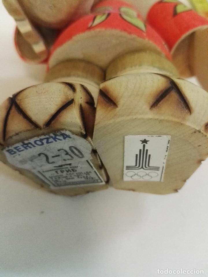 Coleccionismo: Mu&ntilde;eco de madera Ruso de finales de los 70. - Foto 3
