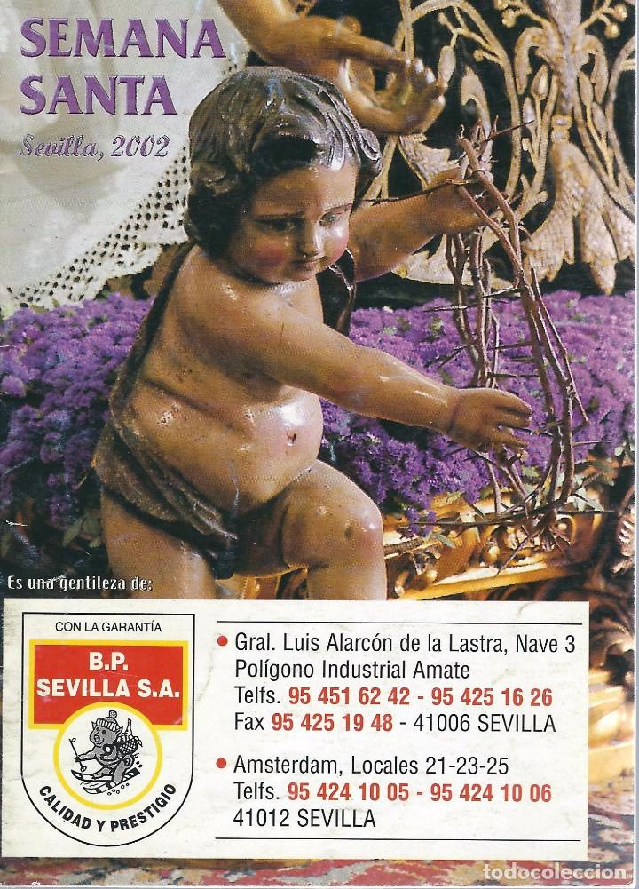 Coleccionismo: SEMANA SANTA SEVILLA 2002. PROGRAMA SEMANA SANTA
