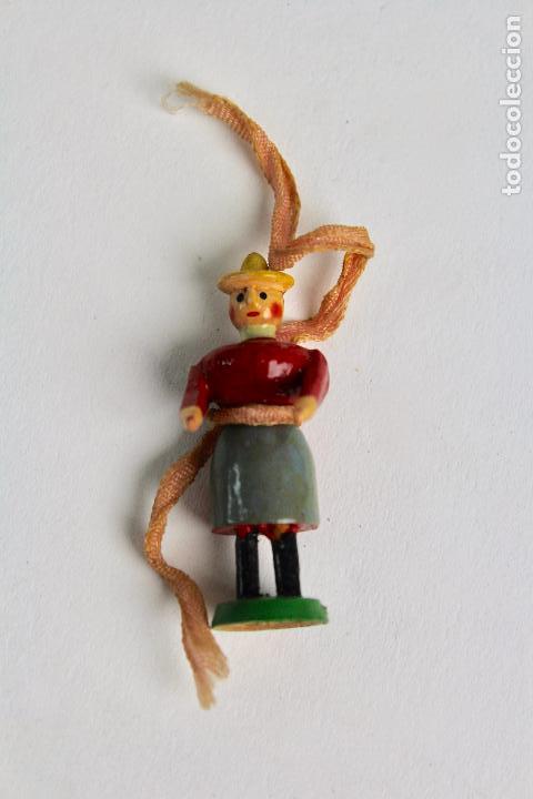 Coleccionismo: MIN-10. MINIATURA EN MADERA PINTADA. - Foto 1
