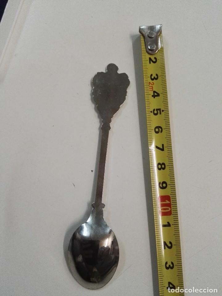 Coleccionismo: Cuchara recuerdo del Vaticano, de metal. - Foto 4