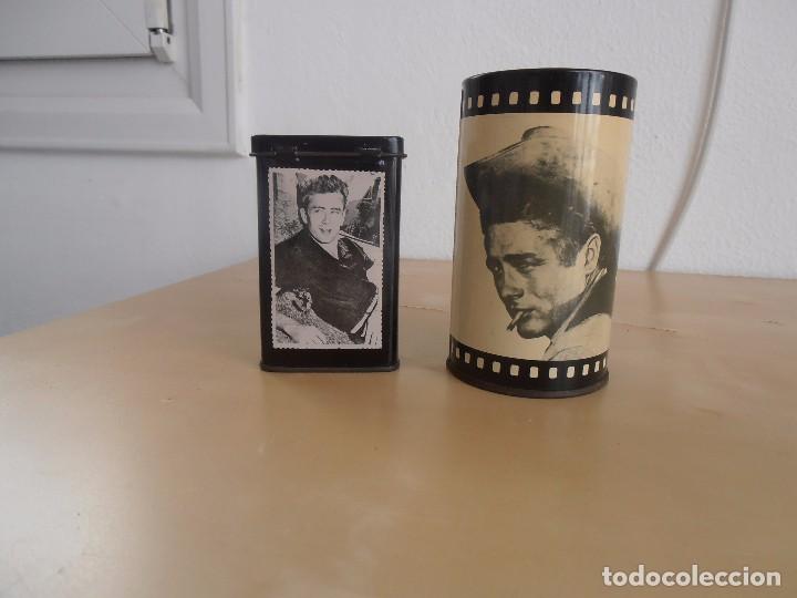 Coleccionismo: Pitillera y cubilete James Dean - Foto 1