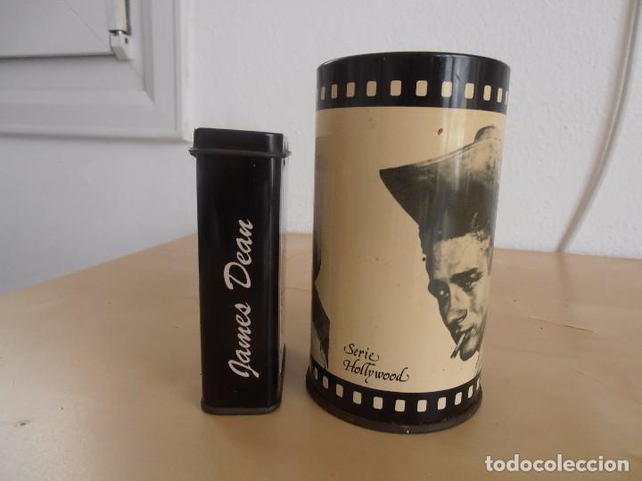 Coleccionismo: Pitillera y cubilete James Dean - Foto 2