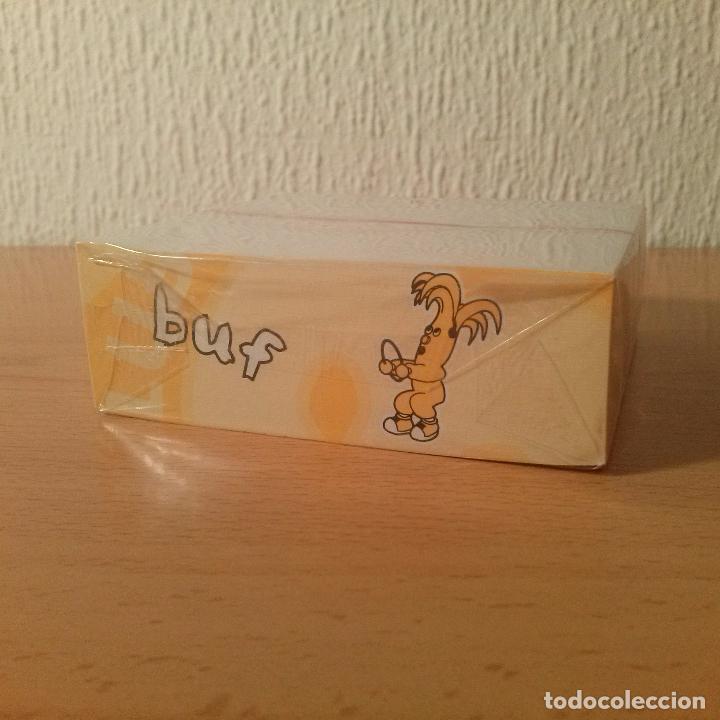 Coleccionismo: Taco de notas blancas Club S&uacute;per 3. Buf amarillo. A&ntilde;os 90. Nuevo precintado.