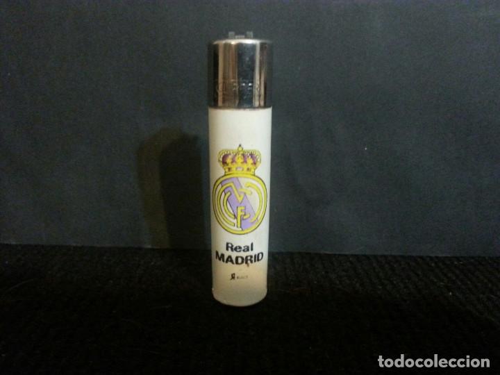Coleccionismo: mechero encendedor clipper publicidad real madrid antiguo liga acb baloncesto. Rosca redonda