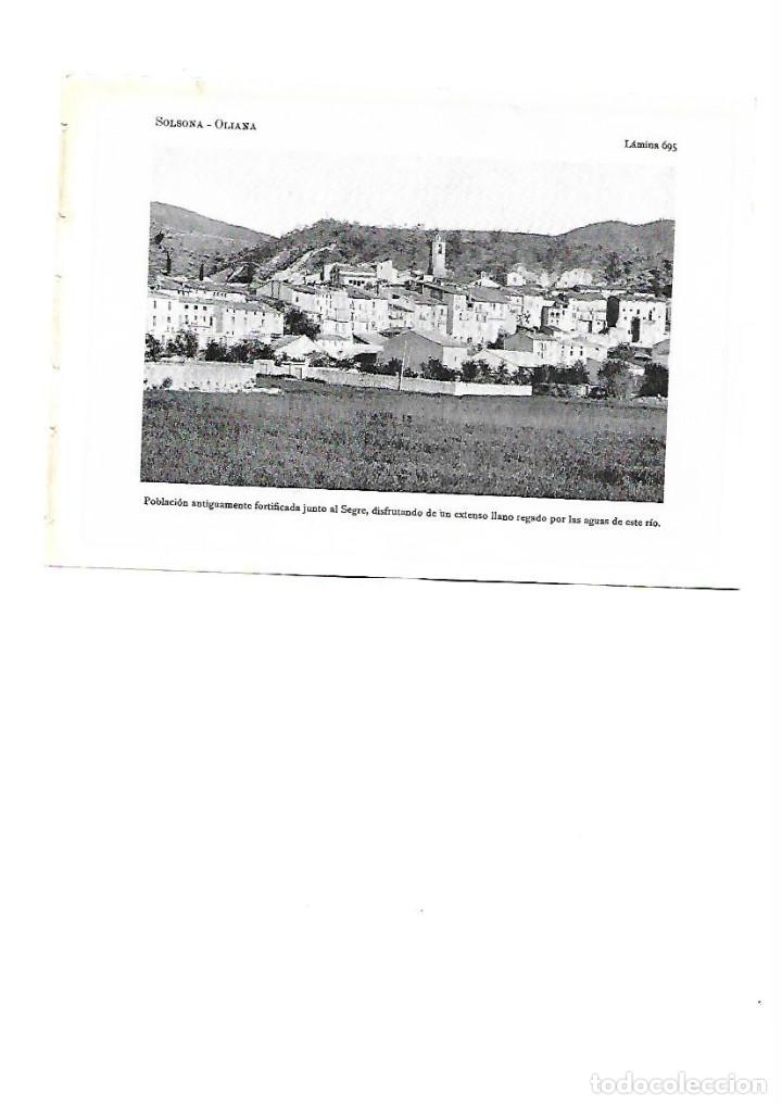 Collectionnisme: A&Ntilde;O 1922 OLIANA ALT URGELL LLEIDA VISTA GENERAL LAMINA FOTOGRAFICA TIPO POSTAL
