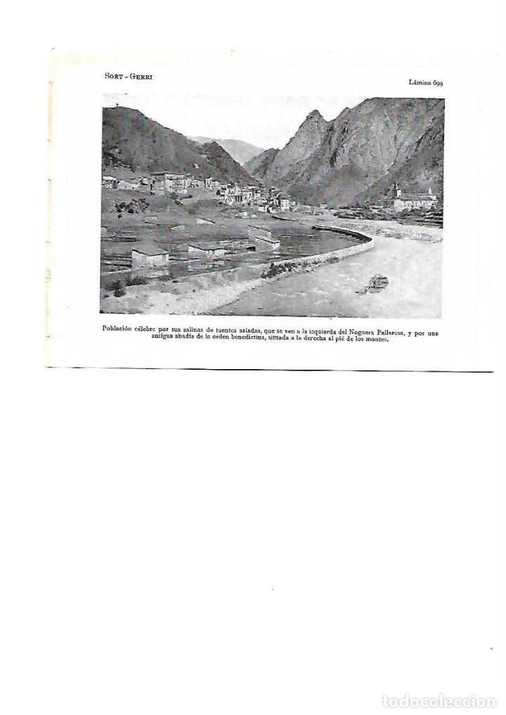 Coleccionismo: A&Ntilde;O 1922 GERRI DE LA SAL SALINAS FUENTES SALADAS MONASTERIO MONESTIR SANTA MARIA LAMINA FOTO  POSTAL