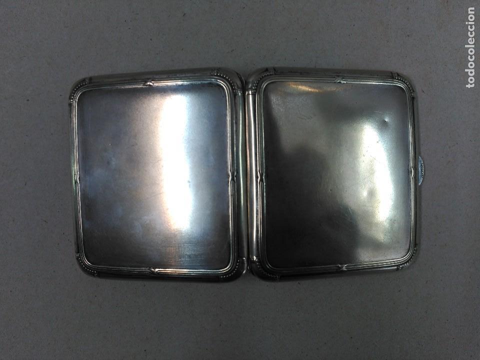 Coleccionismo: PITILLERA DE METAL PLATEADO - Foto 5