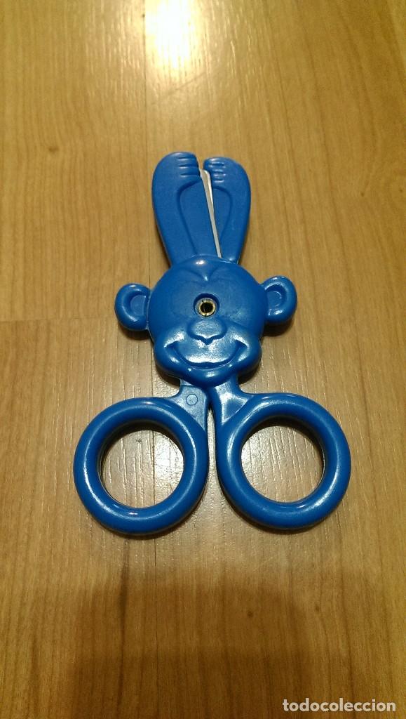Sammeln: TIJERAS PL&Aacute;STICO AZULES &laquo;MU&Ntilde;ECO&raquo;