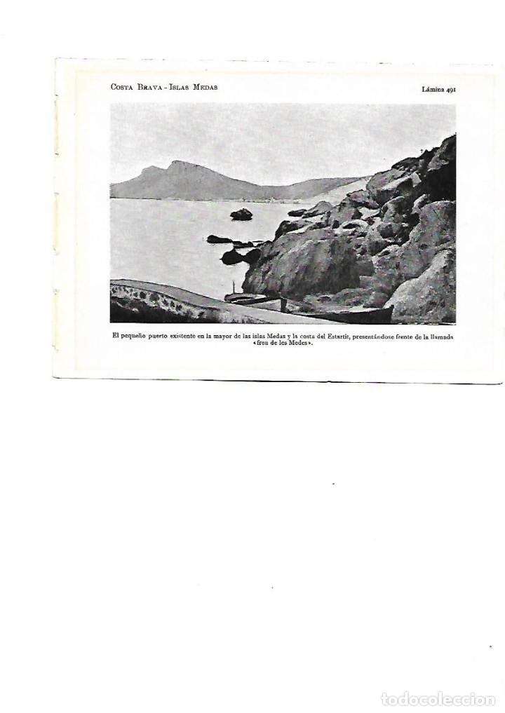 Collezionismo: A&Ntilde;O 1922 ILLES MEDES FREU DE LES MEDES PUERTO PORT ESTARTIR EMPORDA LAMINA FOTOGRAFICA TIPO POSTAL