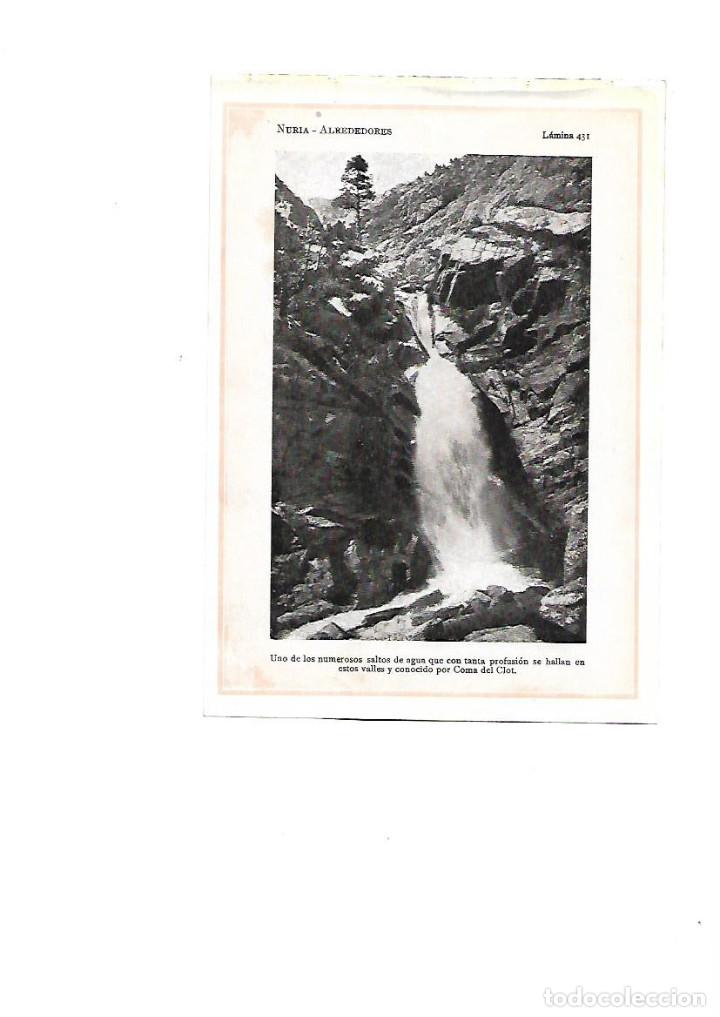 Collecting paper: A&Ntilde;O 1922 SALTO DE AGUA COMA DEL CLOT VALLE DE NURIA PIRINEO PAISAJE MONTA&Ntilde;A EXCURSIONISMO
