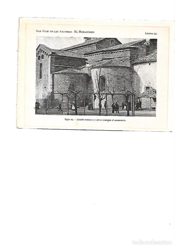 Coleccionismo: A&Ntilde;O 1922 ARTE ROMANICO MONASTERIO MONESTIR SANT JOAN DE LES ABADESSES PLAZA PLA&Ccedil;A ABSIDE FOTO POSTAL