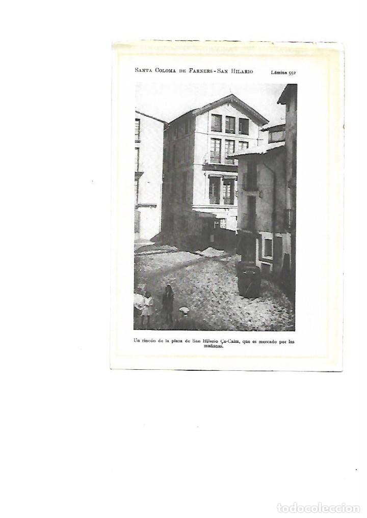 Coleccionismo: A&Ntilde;O 1922 SANT HILARI SACALM PLAZA MERCADO PLA&Ccedil;A DEL MERCAT EMPEDRADO ADOQUIN LAMINA FOTO ANIMADA