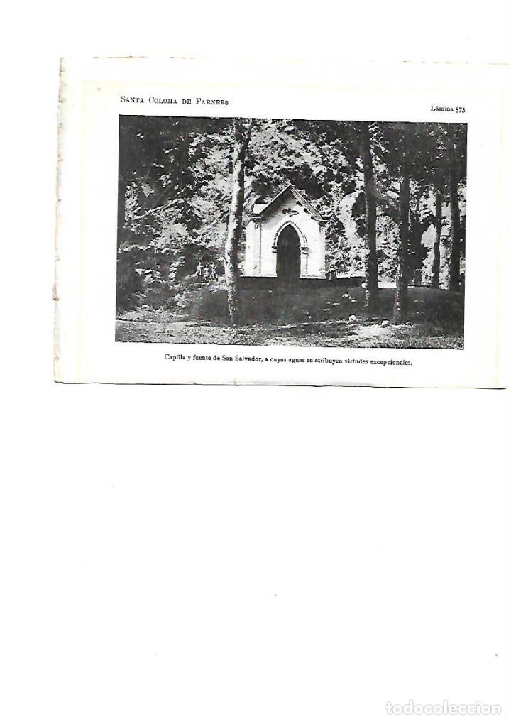 Collezionismo: A&Ntilde;O 1922 SANTA COLOMA DE FARNERS CAPELLA FONT SANT SALVADOR CAPILLA FUENTE SAN SALVADOR AGUAS FOTO