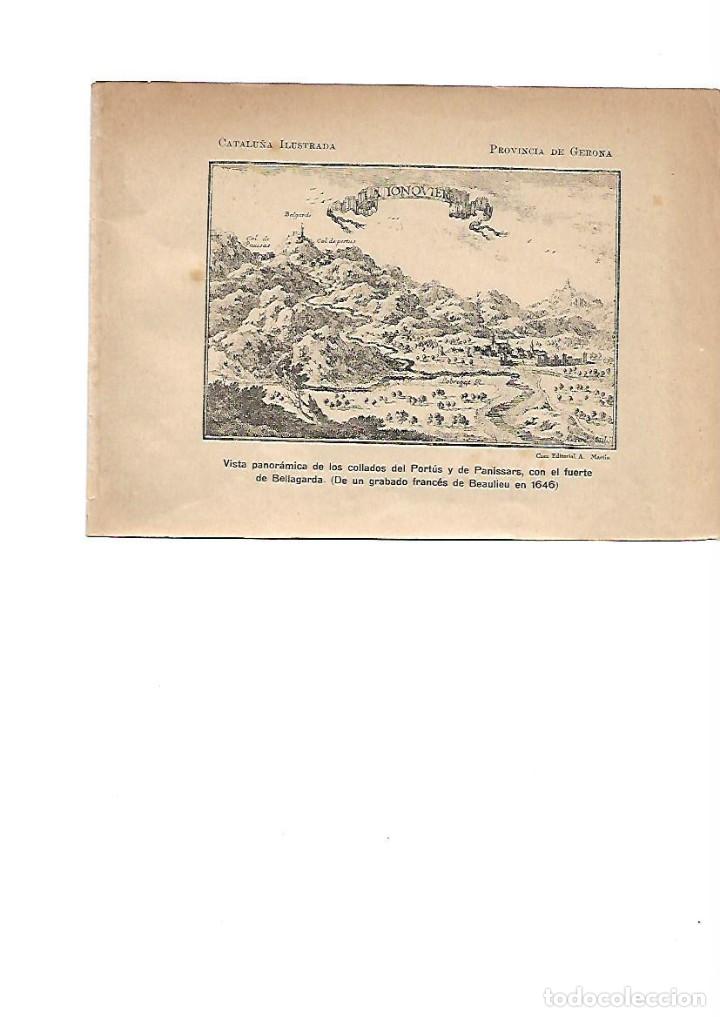 Collecting paper: A&Ntilde;O 1922 VISTA PANORAMICA COLL COLLADA PORTUS PANISSARS FUERTE BELLAGUARDA GRABADO BEAULIEU 1646