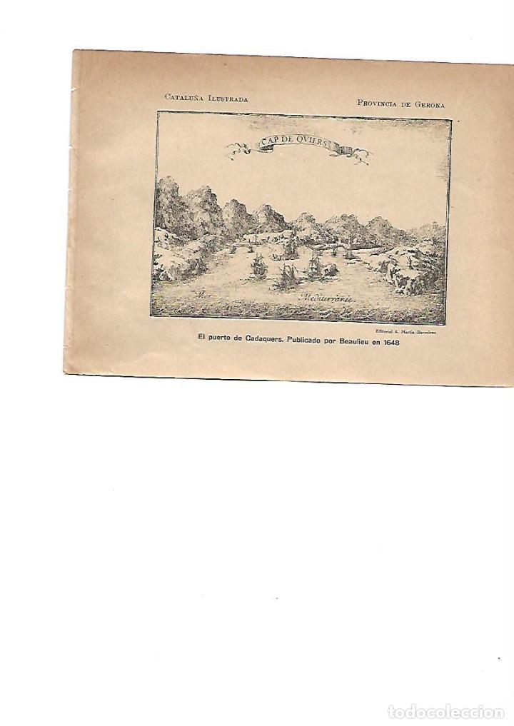 Collezionismo: A&Ntilde;O 1922 PORT PUERTO CADAQUES GRABADO FRANCES DE BEAULIEU 1648 REPRODUCCION LAMINA