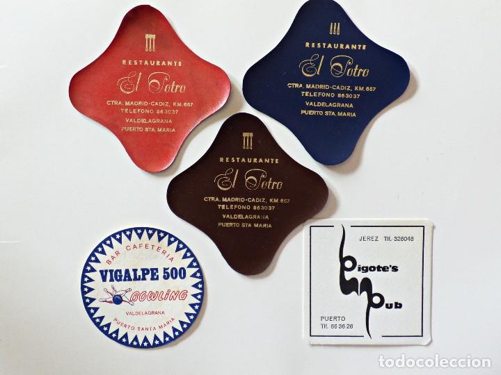 Collectionnisme: 5 POSAVASOS DE EL PUERTO DE SANTA MAR&Iacute;A DE LOS A&Ntilde;OS 70 - 80