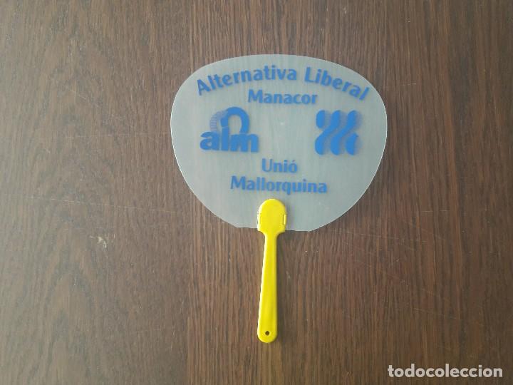 Coleccionismo: abanico publicitario de pol&iacute;tica Uni&oacute; Mallorquina, Manacor Baleares