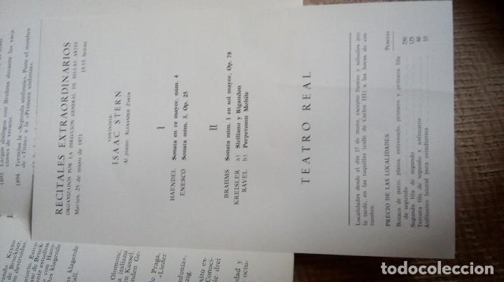 Coleccionismo: Teatro Real orquesta Nacional - Foto 3