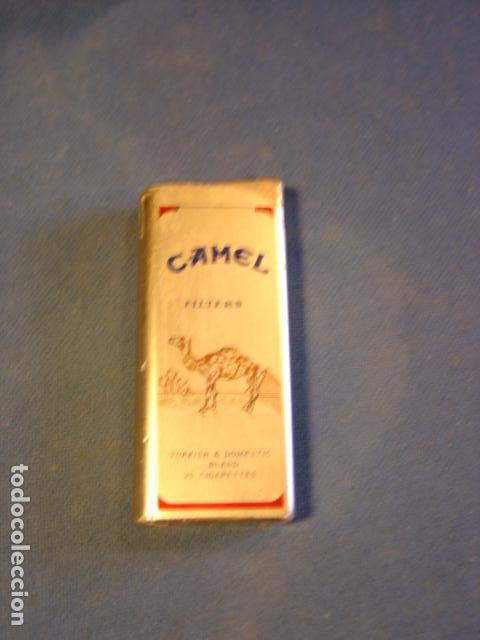 Coleccionismo: Mechero Camel dorado serigrafiado - Foto 1