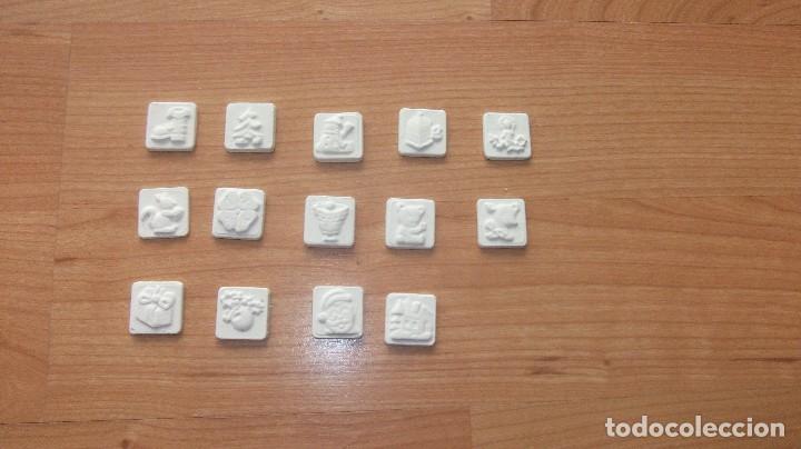 Colecionismo: LOTE 14 PIECECITAS DE YESO CON MOTIVOS PARA PINTAR
