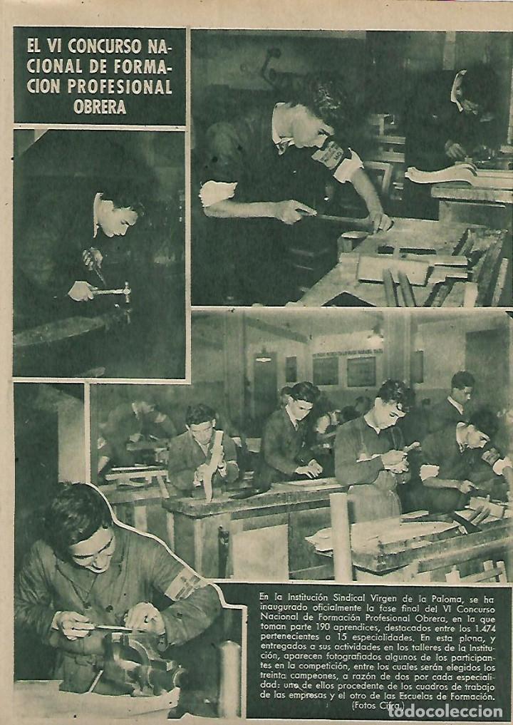 Colecionismo: A&Ntilde;O 1952 VI CONCURSO NACIONAL DE FORMACION PROFESIONAL OBRERA SINDICAL VIRGEN DE LA PALOMA