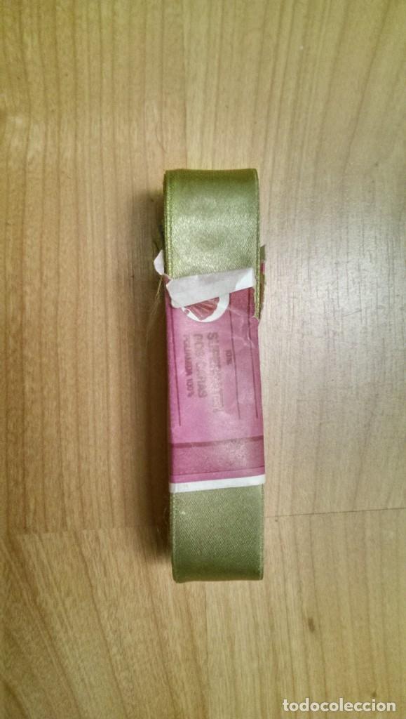 Collectionnisme: CINTA DE SUPERSAT&Eacute;N DOBLE CARA COLOR VERDE OLIVA 10 MTS X 2,5 CMS