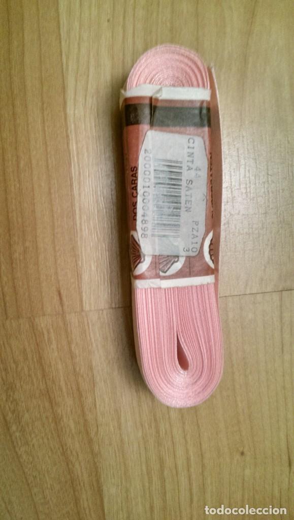 Collectionnisme: CINTA DE SUPERSAT&Eacute;N DOBLE CARA COLOR ROSA 10 MTS X 2,5 CMS