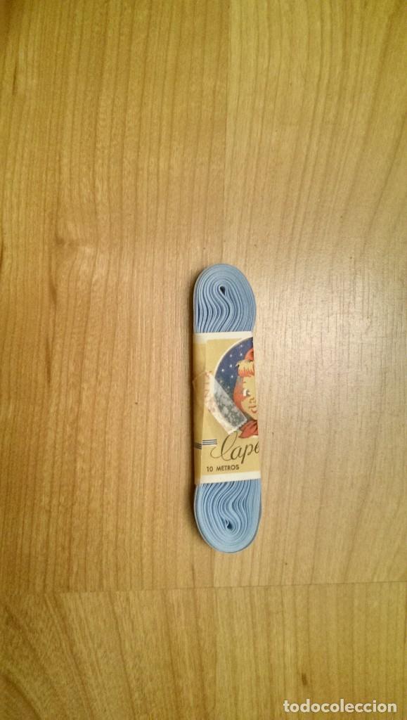 Colecionismo: CINTA DE NYLON COLOR AZUL CLARO 10 MTS X 0,5 CMS