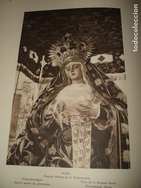 Coleccionismo: SEVILLA SEMANA SANTA NUESTRA SE&Ntilde;ORA DE LA PRESENTACION LAMINA HUECOGRABADO A&Ntilde;OS 20 22 X 31 CMTS
