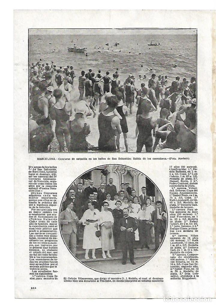 Collectionnisme: A&Ntilde;O 1916 MUSICA CORO ORFEO VILASARENSE VILASSAR ROLDOS INDUSTRIA PESQUERA EN ESPA&Ntilde;A PESCA