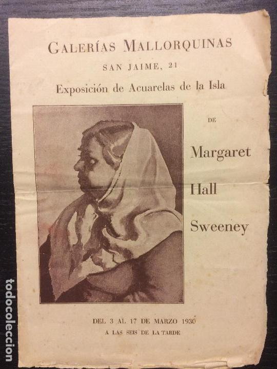 Colecionismo: GALERIAS MALLORQUINAS, ACUARELAS DE MARGARET HALL SWEENEY, PALMA, 1930