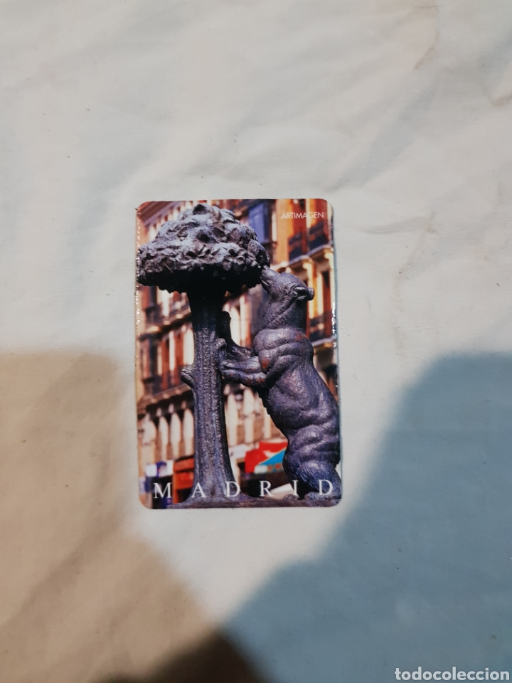 Collezionismo: Im&aacute;n de nevera Madrid oso y madro&ntilde;o