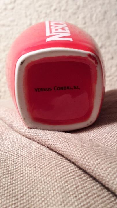 Coleccionismo: Tacita de Nescafe roja - Foto 2