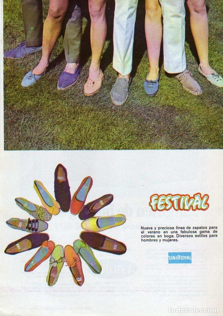 Coleccionismo: ANUNCIO PUBLICIDAD ZAPATOS FESTIVAL-MALETAS TAURO