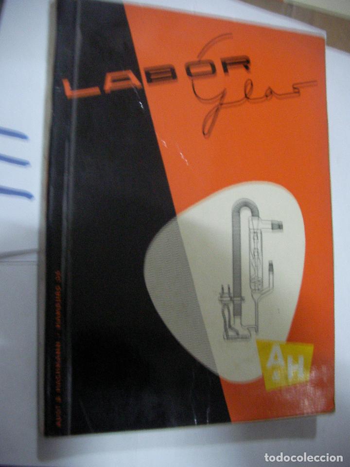 Coleccionismo: ANTIGUO CATALOGO MATERIAL LABORATORIO - LABOR GLAS - Foto 1
