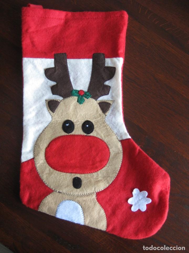 Collezionismo: CALCETIN VINTAGE PARA REGALOS DE NAVIDAD