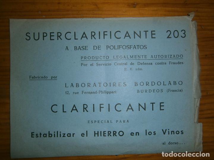 Coleccionismo: SUPERCLARIFICANTE