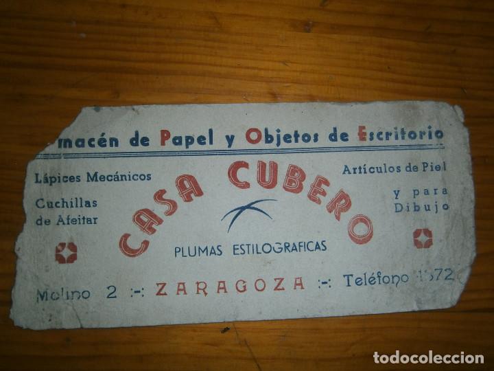Coleccionismo: TARGETA MUY ANTIGUA