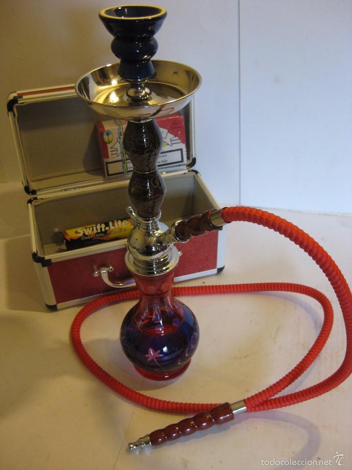 Coleccionismo: Shisha arabe con maletin. - Foto 1